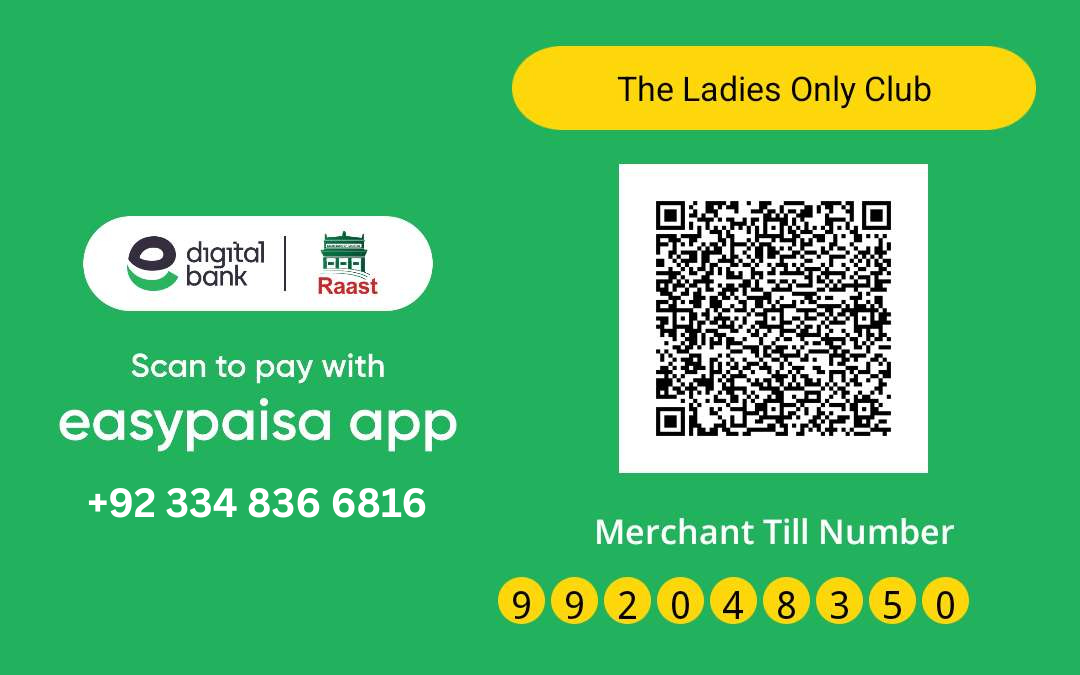 the ladies only club payment option